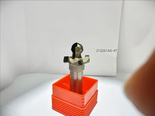 qualità  2-6 Flute Diamond Milling Cutter with and 45 Degree Helix Angle fabbrica