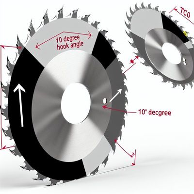Automatische Schweißmaschinen TCT Rundsägen mit 10-Grad-Hakenwinkel