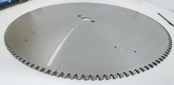 Chromplattierte Oberfläche Kreis PCD Blatt 0,071 Zoll Kerf für Panels Größenmaschinen