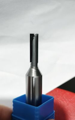 45-Grad-Helix-Winkel-Diamantfräsmaschine für Metalle / Kunststoffe / Verbundwerkstoffe