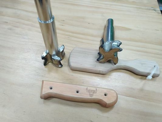 Nicht-Eisenmetalle PCD Fräsmaschine 3 Zoll Gesamtlänge für die Luft- und Raumfahrtindustrie
