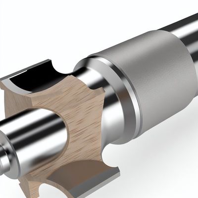 Massivkarbid-Router-Bits mit Bodenlager für die industrielle Verarbeitung von präzisen, glatten Holzschnitten