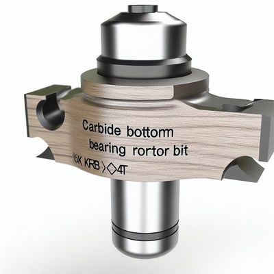 Karbid-Bodenlager-Router-Bit für glatte und präzise Holzbearbeitung