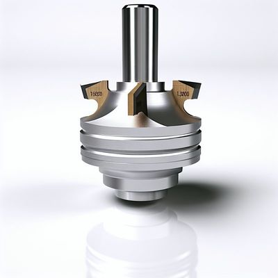 Straight Smooth Edge Bearing Router Bits Industrieklasse mit Hochgeschwindigkeitskarbid