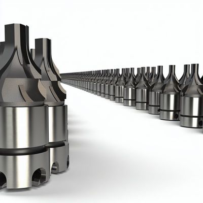 Straight Smooth Edge Bearing Router Bits Industrieklasse mit Hochgeschwindigkeitskarbid
