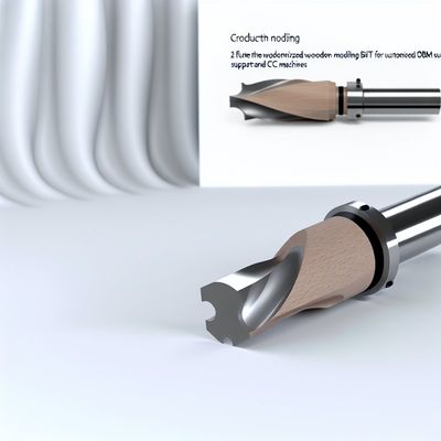 2 Flötenholz-Formbit für kundenspezifische OBM-Unterstützung und CNC-Maschinen