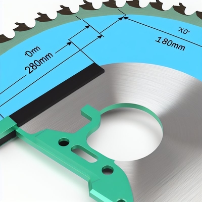 10 Degree Hook Angle TCT Circular Saw Blade 280mm-1825mm
