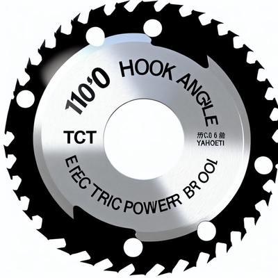 10 Degree Hook Angle TCT Circular Saw Blade for Electric Power
