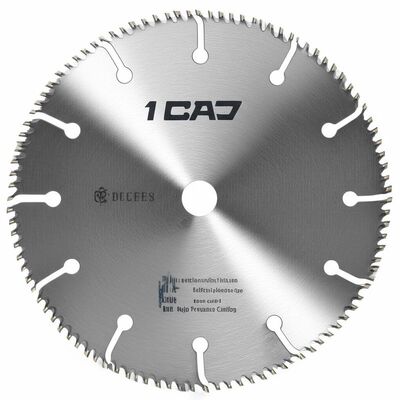 10 Degrees Hook Angle TCT Circular Saw Blade with 280mm to 1825mm Diameter and Auto Welding and Auto Grinding for High Precision Cutting