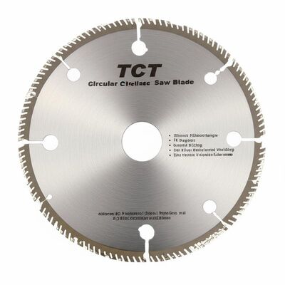 TCT Circular Saw Blade with 10 Degrees Hook Angle for Smooth Cutting and 280mm to 1825mm Diameter Range Manufactured Using Auto Welding and Auto Grinding Machines