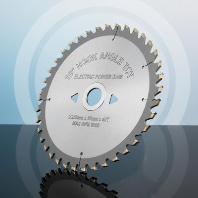 10 Degree Hook Angle TCT Circular Saw Blade for Electric Power