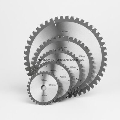 10 Degree Hook Angle TCT Circular Saw Blade 280mm to 1825mm