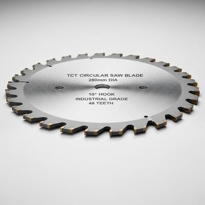 TCT Circular Saw Blade 280mm Diameter 10 Degrees Hook Angle