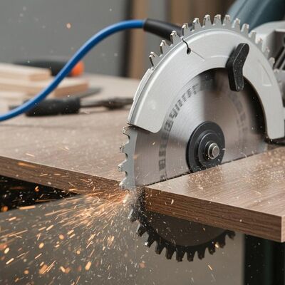TCT Circular Saw Blade with Cutting Effect and 10 Degree Hook Angle for General Purpose Powered by Electricity