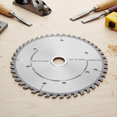 Laser Cut Tooth Pitch TCT Circular Saw Blade with 150 Teeth and 4.5mm to 10.5mm Kerf for Woodworking