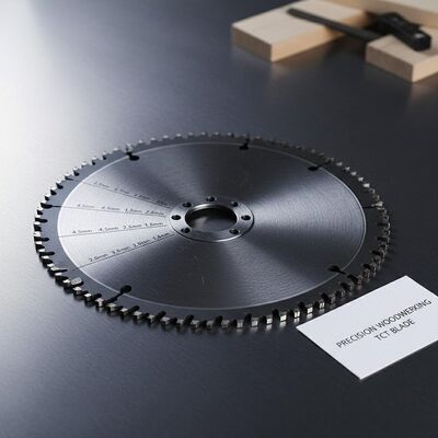 TCT Circular Saw Blade with 4.5mm to 10.5mm Kerf, 150 Teeth, and 2.8mm Plate Thickness for Precision Woodworking