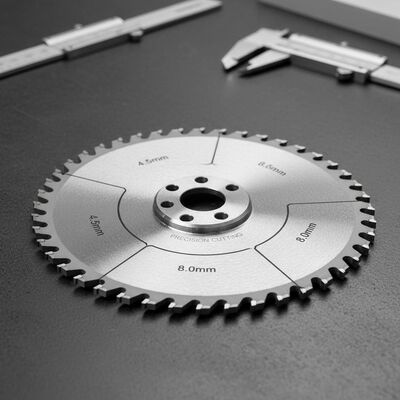Laser Cut Tooth Pitch TCT Circular Saw Blade with 4.5mm to 10.5mm Kerf and 150 Teeth for Precision Cutting