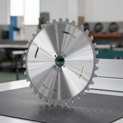 0.071 Inches Kerf Chrome Plated PCD Circular Saw Blades with High Frequency Welding for Panels Sizing Machines