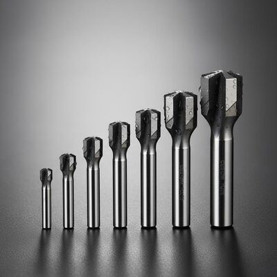 No Coating PCD Router Bits with Custom Flute Number and 1/4 Inch to 1 Inch Diameter for CNC Routers