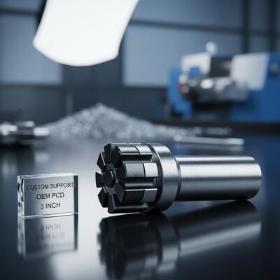 Customized Support OEM PCD Milling Cutter with 3 Inches Overall Length and High Cutting Speed for Cost Effective Machining