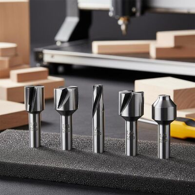 OEM Customization Moulding Router Bits with 1/4 Inch Shank and 2 Flutes for Precision Woodworking