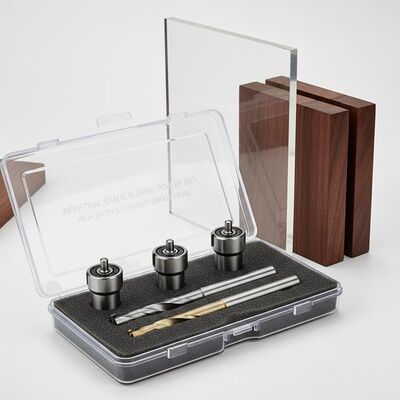 Industrial Grade Bearing Router Bits with High Speed and Straight Smooth Edge for Acrylic Plate and Wood Routing