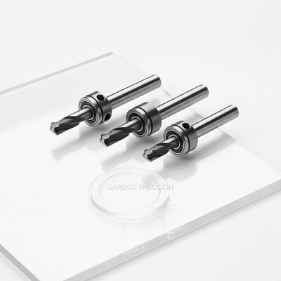 Carbide Bearing Router Bits with Bottom Bearing Placement for High Speed and Straight Smooth Edge on Acrylic Plates