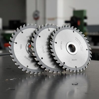 Industrial Circular Saw Blades with 0.125 Inches Kerf and 25.4 mm or 30 mm Bore for Universal Sawblades